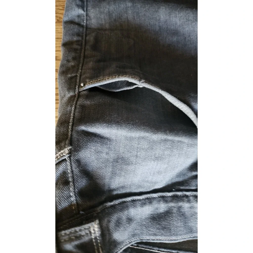 Levi's 511 Slim Fit Denim Jeans Men's 36x29 Black/Grey Slate 9 Pockets A17